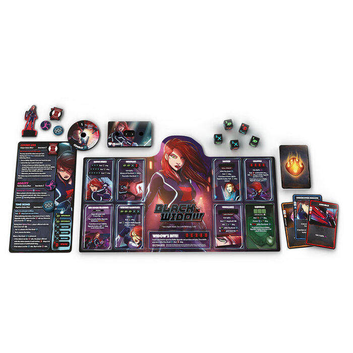 The OP Marvel Dice Throne: 2 Hero Box - Black Widow & Doctor Strange