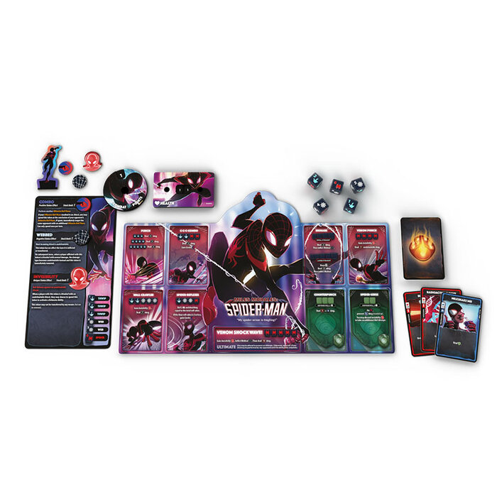 The OP Marvel Dice Throne: 4 Hero Box - Scarlet Witch, Thor, Loki and Spiderman