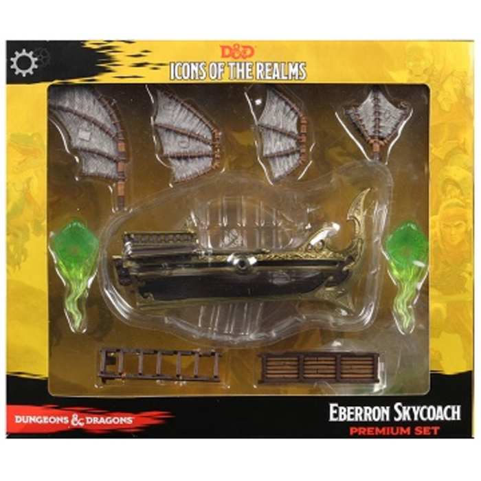 Wizkids/NECA LLC D&D Icons of the Realms: Eberron - Skycoach Premium Painted Miniature Set