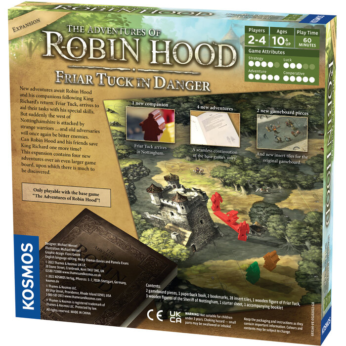 Thames and Kosmos Adventures of Robin Hood - Friar Tuck in Danger Expansion