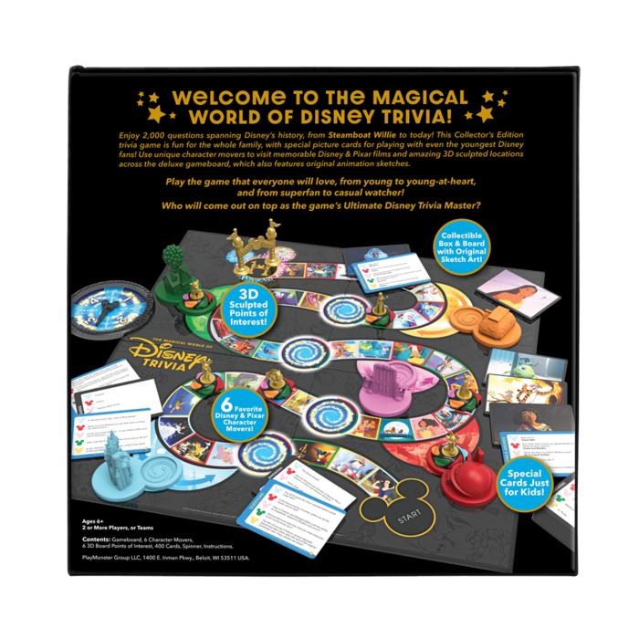 Playmonster The Magical World of Disney Trivia Collector's Edition