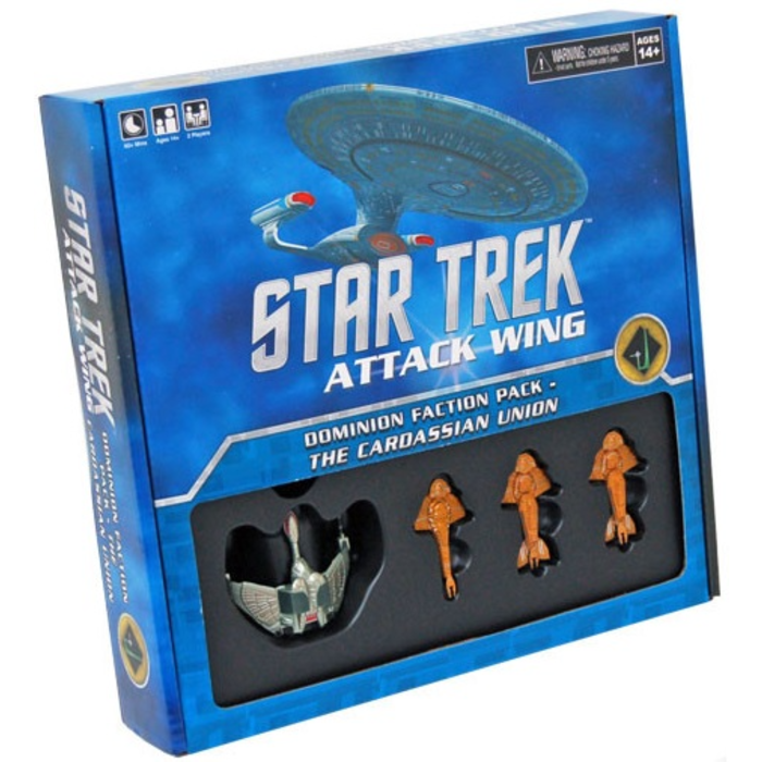 Wizkids/NECA LLC Star Trek Attack Wing: Dominion Faction Pack - Cardassian Union