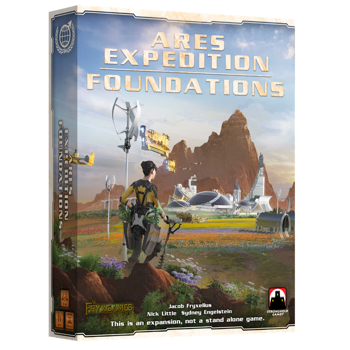 Stronghold Games Terraforming Mars Card Game Ares Expedition: Foundations Expansion