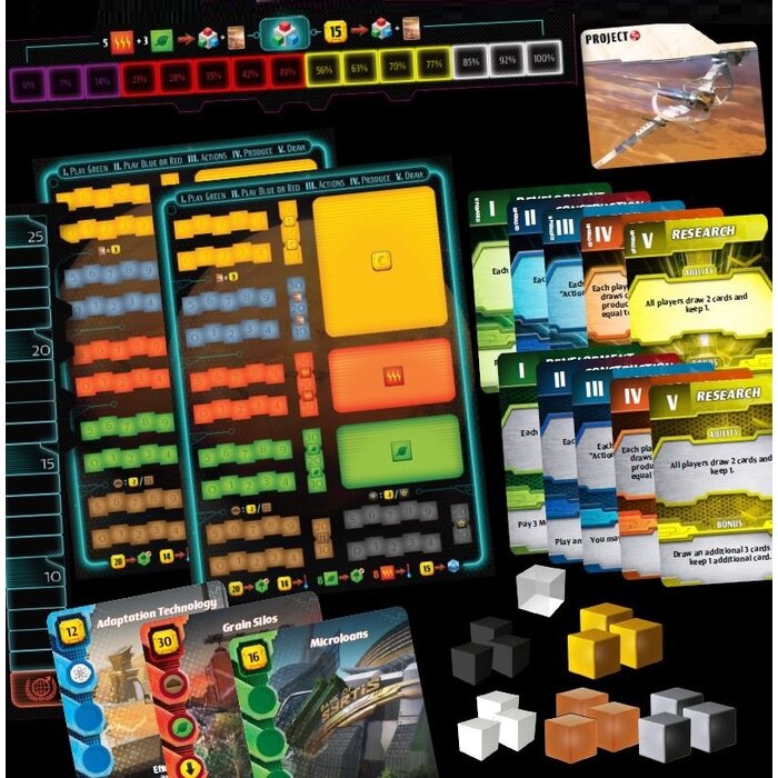 Stronghold Games Terraforming Mars Card Game Ares Expedition: Foundations Expansion