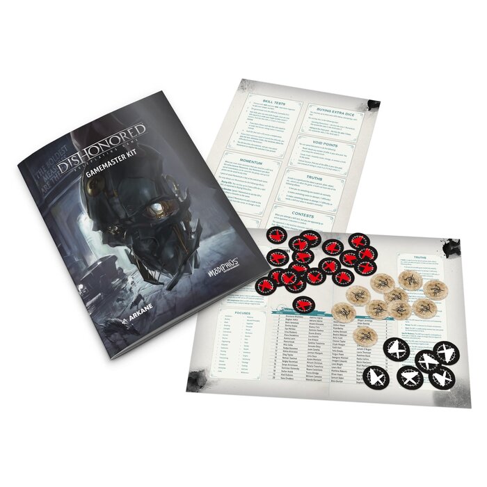 Modiphius Dishonored RPG Gamemaster Toolkit