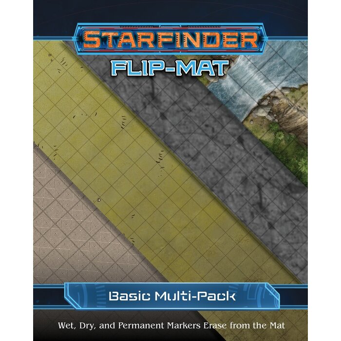 Paizo Publishing Starfinder Flip-Mat Basic Terrain Multi-Pack