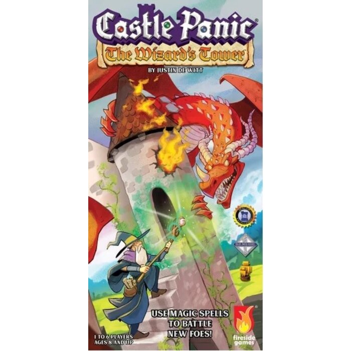 Fireside Games Castle Panic Second Edition: The Wizard's Tower Expansion