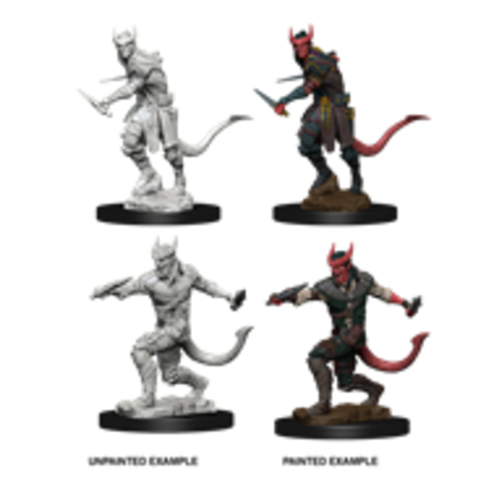 Wizkids/NECA LLC Nolzur's Marvelous Miniatures: Tiefling Rogue Male