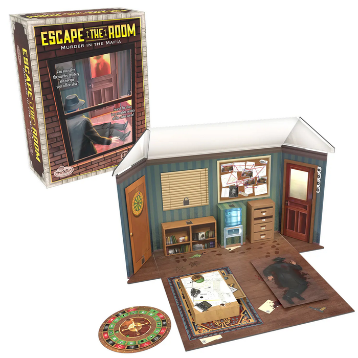 Thinkfun Games Escape The Room: Murder in the Mafia