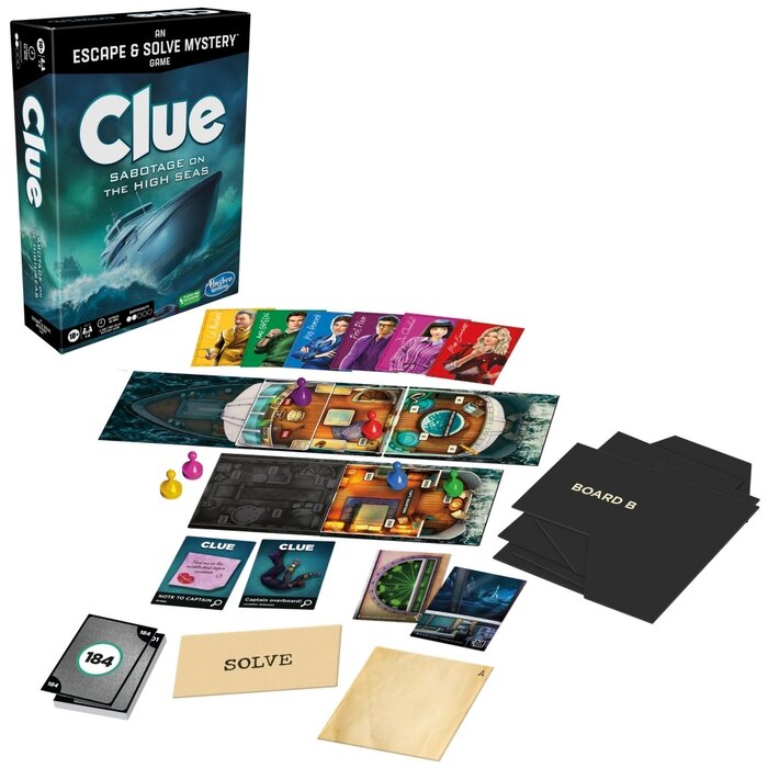 Hasbro Clue Escape - Sabotage on the High Seas