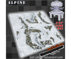 Table War Playmat - F.A.T. Mats (Fatmats): 4' x 4' Alpine
