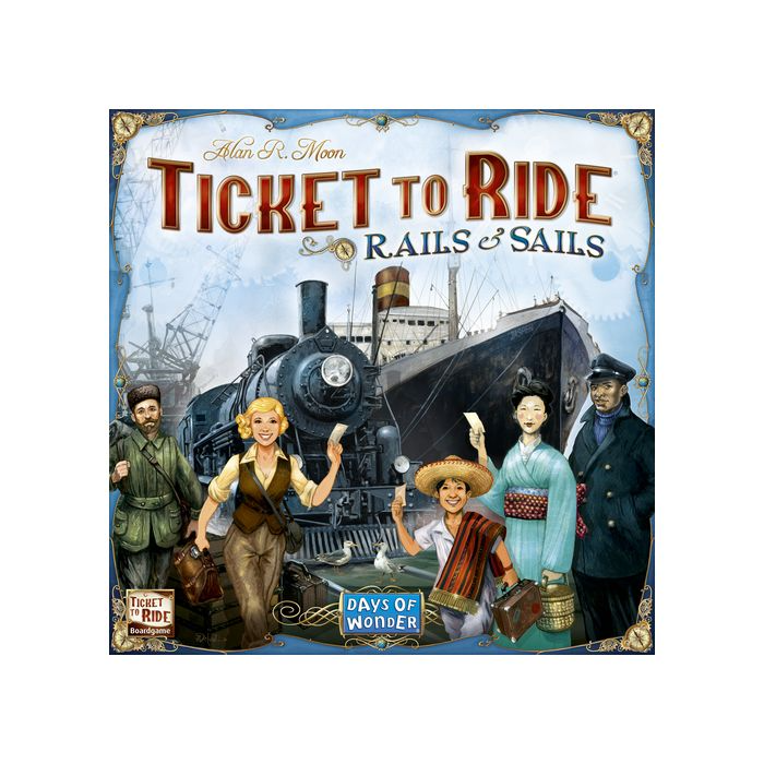 Days of Wonder Ticket to Ride Rails and Sails