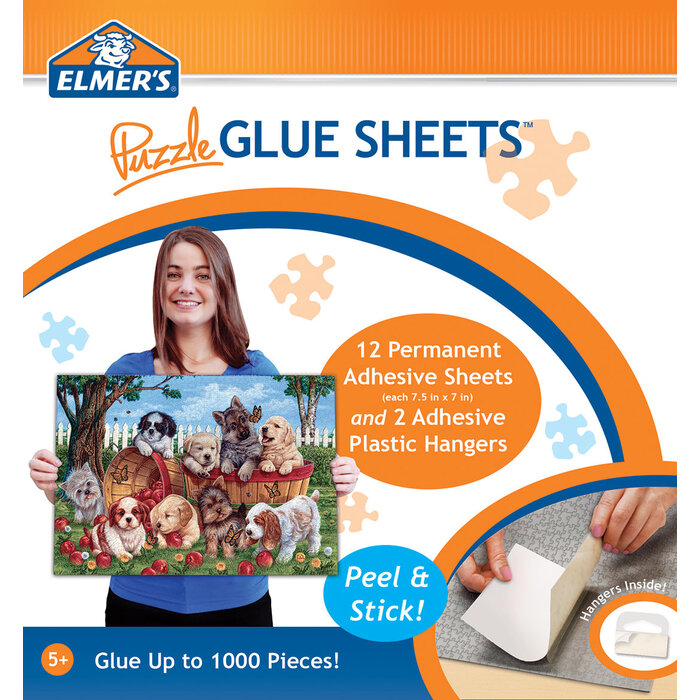 Eurographics Smart Puzzle - Glue Sheets (8 sheets per package)
