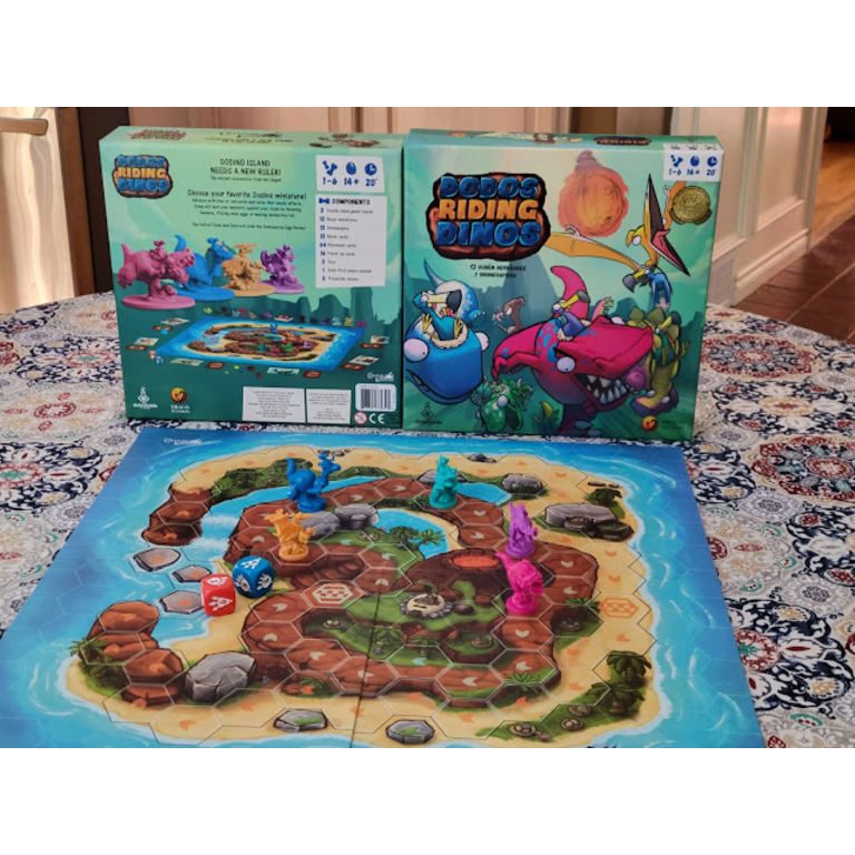  Dodos Riding Dinos The Board Game : Toys & Games