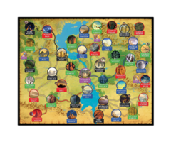 Eagle-Gryphon Games Defenders of the Realm: 2021 Revised Game Board