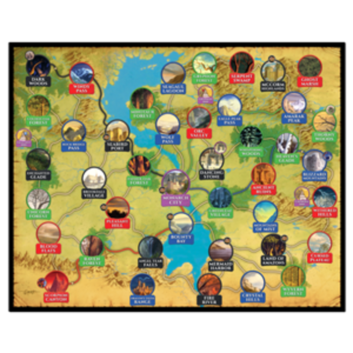 Eagle-Gryphon Games Defenders of the Realm: 2021 Revised Game Board