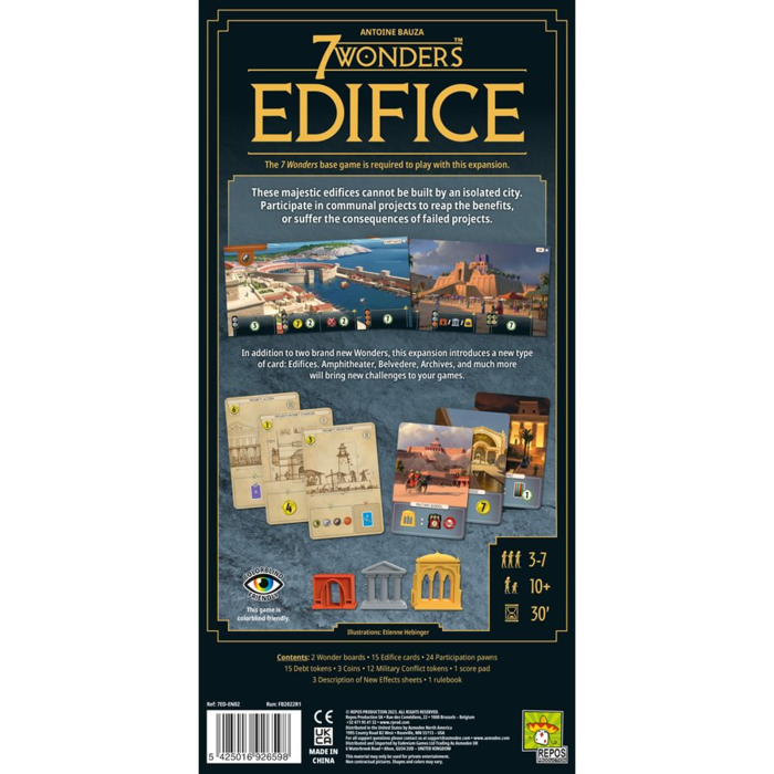 Repos Production 7 (Seven) Wonders: Edifice Expansion