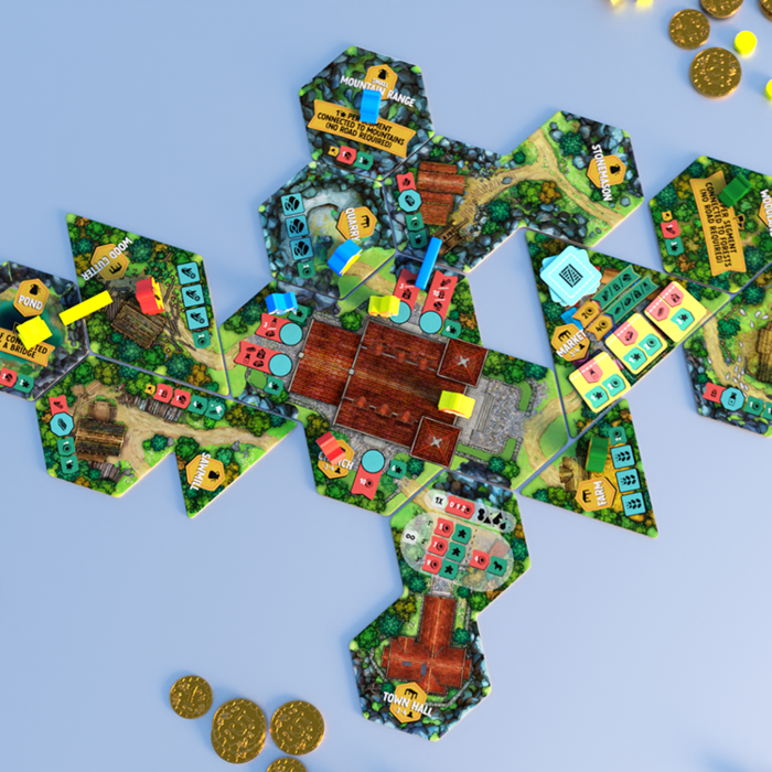 Mighty Boards Hamlet: The Village Building Game Kickstarter Founder's Deluxe Edition