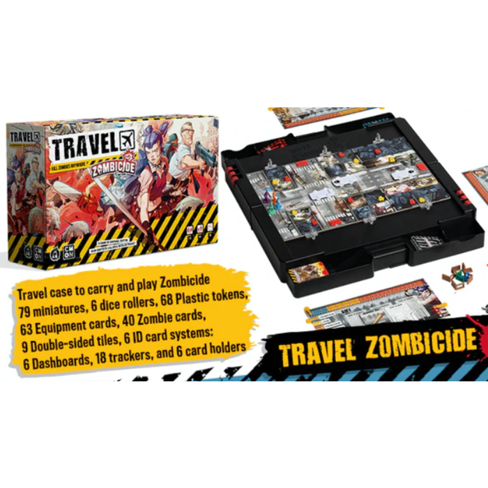 CMON Zombicide 2nd Edition - Travel Edition