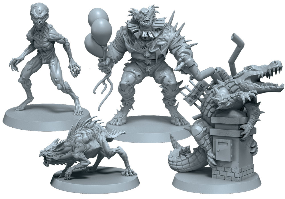 3d printable inserts for Zombicide 2nd edition