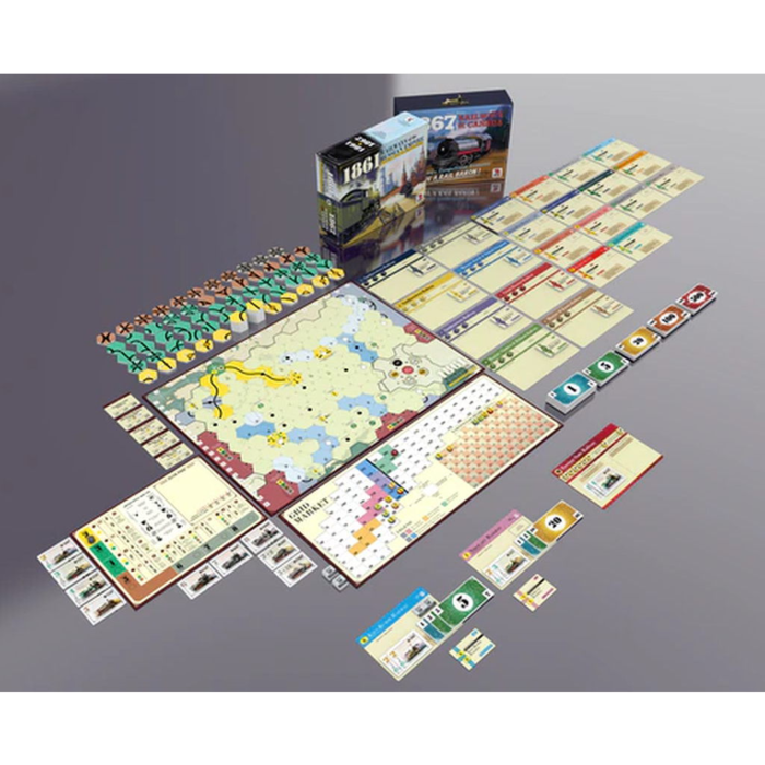 Misc Board Games 1861 Railways of Russia & 1867 Railways of Canada by Grand Trunk Games