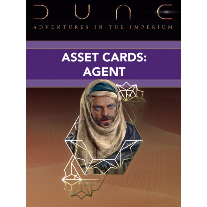 Modiphius Dune RPG Asset Deck: Agent