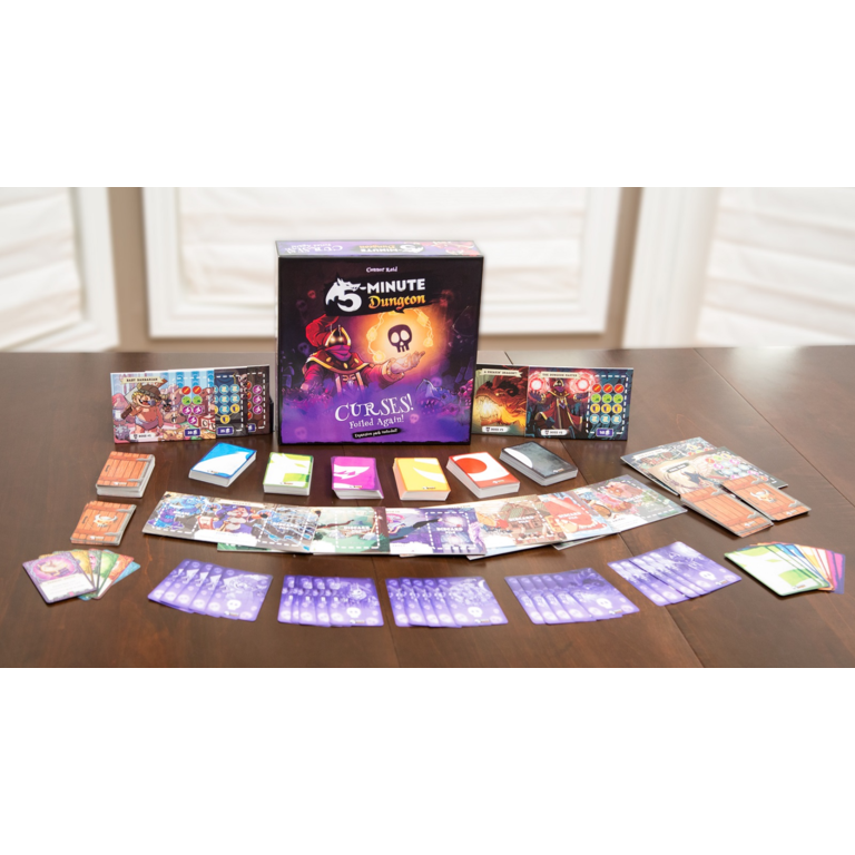 5 Minute Dungeon Curses Foiled Again Board Game Expansion