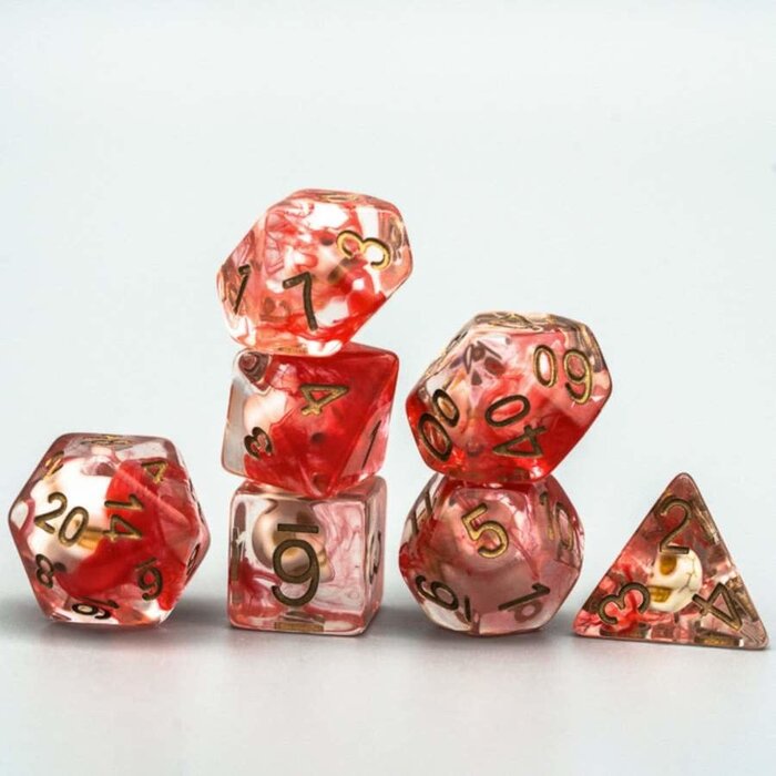 Foam Brain Games 7-Piece RPG Dice Set: Interior Design (Assorted Designs)
