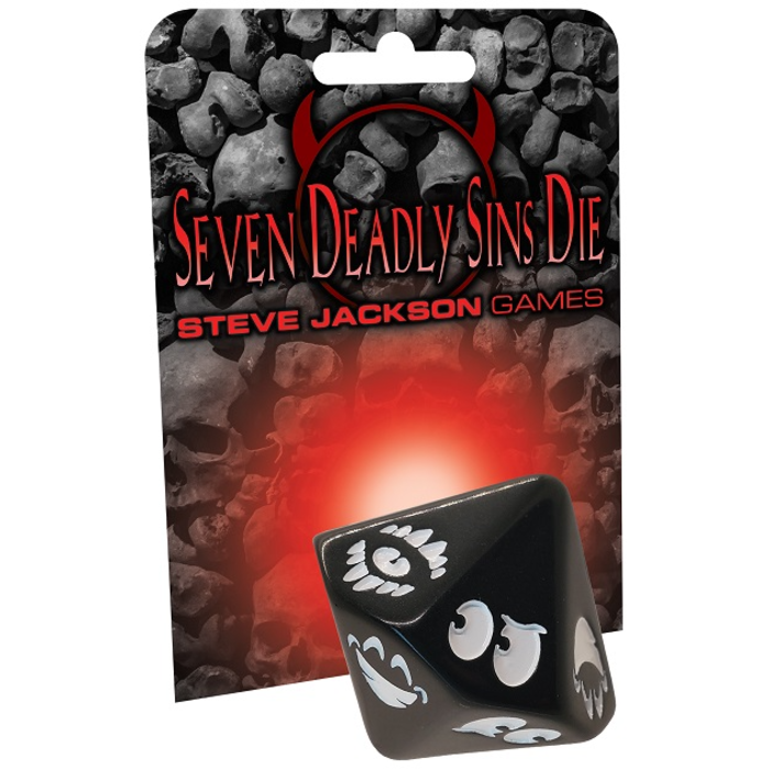 Steve Jackson Games Seven Deadly Sins D7