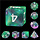 7-Piece RPG Dice Set: