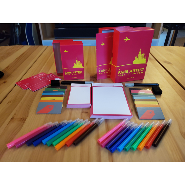 Oink Games Inc A Fake Artist Goes to New York