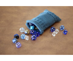 Perfectly Chaotic Designs Knitted Dice Bags (Medium)