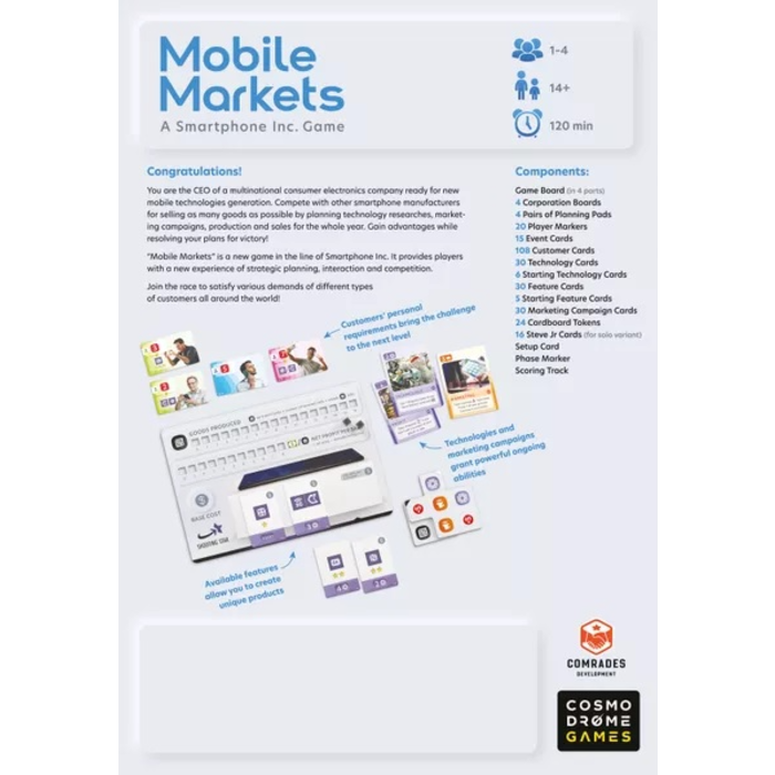 Arcane Wonders Mobile Markets: A Smartphone Inc. Game