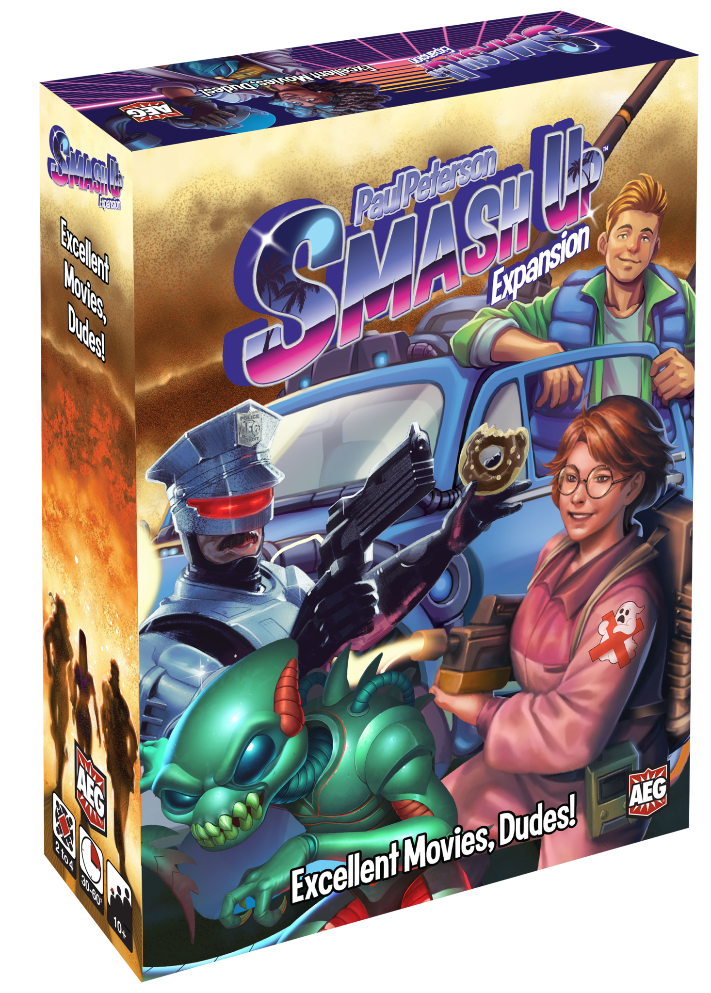 Smash Up: Excellent Movies, Dudes! - Boardgames.ca