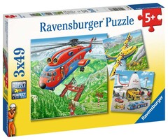 Ravensburger 3x49 pcs - Above the Clouds