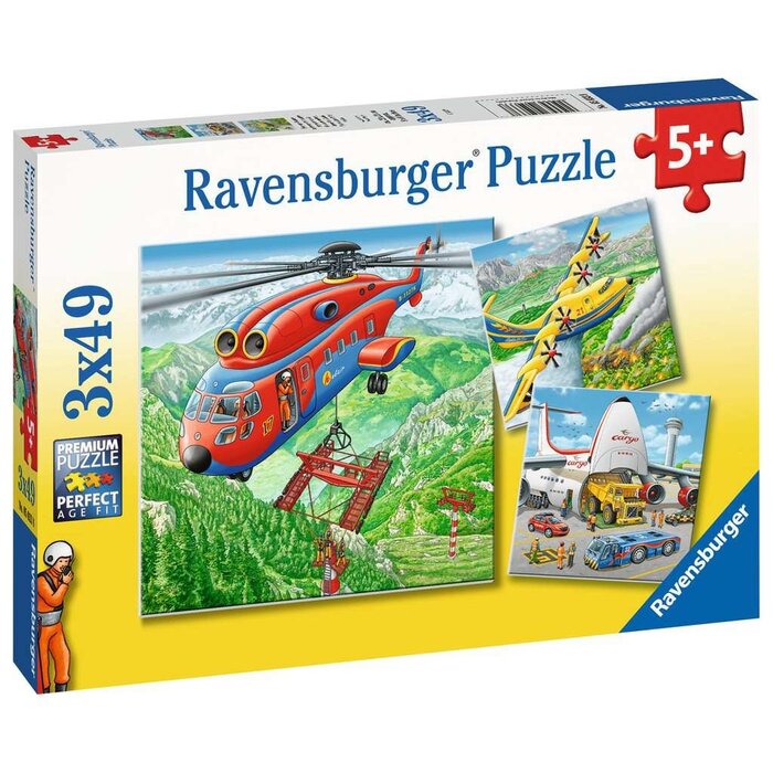Ravensburger 3x49 pcs - Above the Clouds