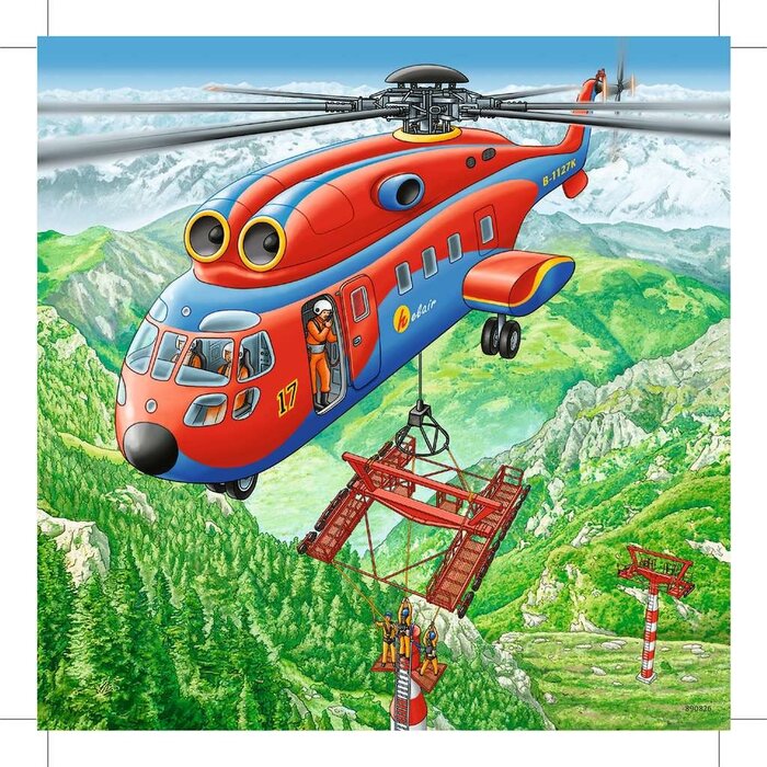 Ravensburger 3x49 pcs - Above the Clouds