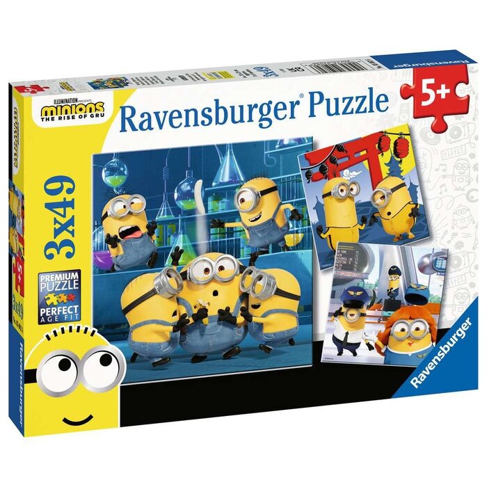 Ravensburger 3x49 pcs - Funny Minions