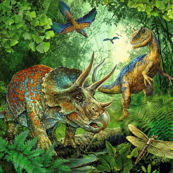 Ravensburger 3x49 pcs - Dinosaur Fascination