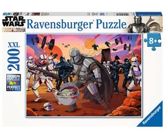 Ravensburger 200 pcs - Star Wars: The Mandalorian: Face Off (XXL)