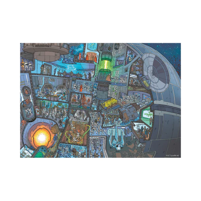 Ravensburger 1000 pcs - Star Wars: Where's Wookie?