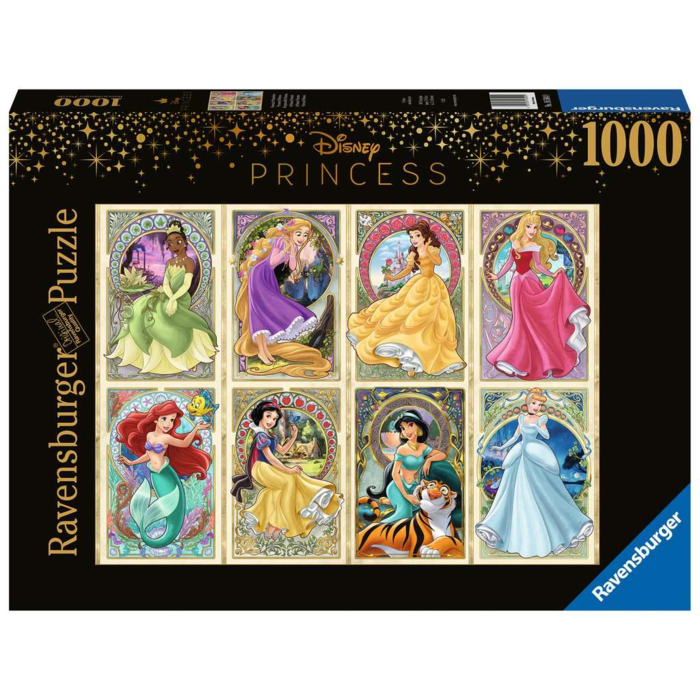 Ravensburger 1000 pcs - Disney Art Nouveau Princess