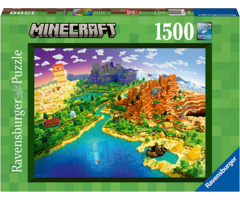 Ravensburger 1500 pcs - Minecraft: World of Minecraft
