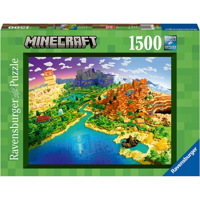 Ravensburger 1500 pcs - Minecraft: World of Minecraft
