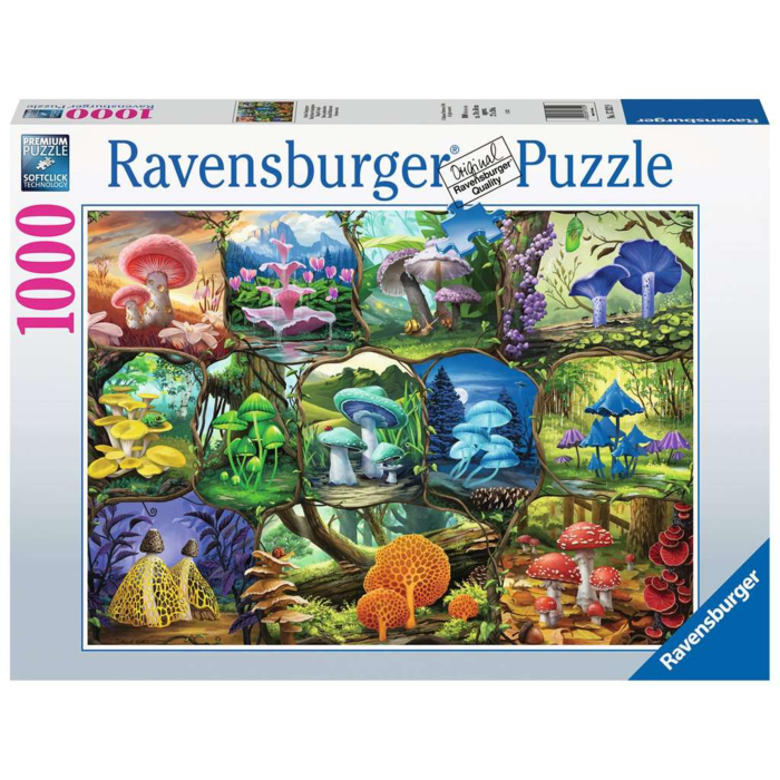 Ravensburger 1000 pcs - Beautiful Mushrooms