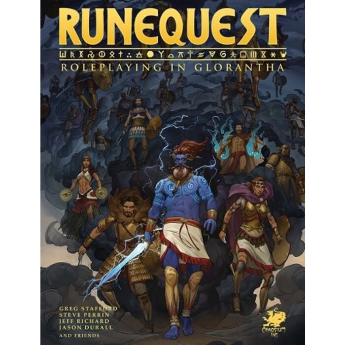 Chaosium Inc. Runequest RPG: Roleplaying in Glorantha