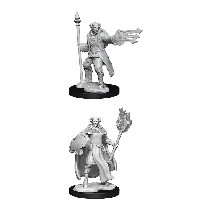Wizkids/NECA LLC Nolzur's Marvelous Miniatures: Human Multi-Class Cleric Wizard Male