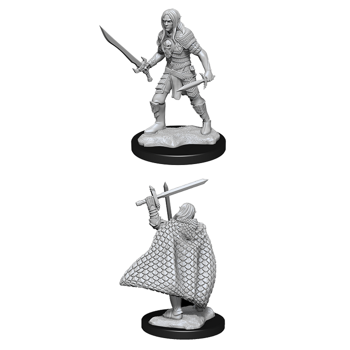 Wizkids/NECA LLC Pathfinder Deep Cuts Miniatures: Elf Fighter Male (2023)