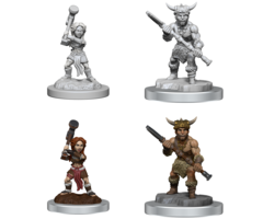 Wizkids/NECA LLC Nolzur's Marvelous Miniatures: Halfling Barbarians
