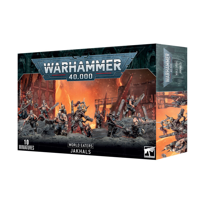 Games Workshop Warhammer 40K: Chaos Space Marines (World Eaters) - Jakhals